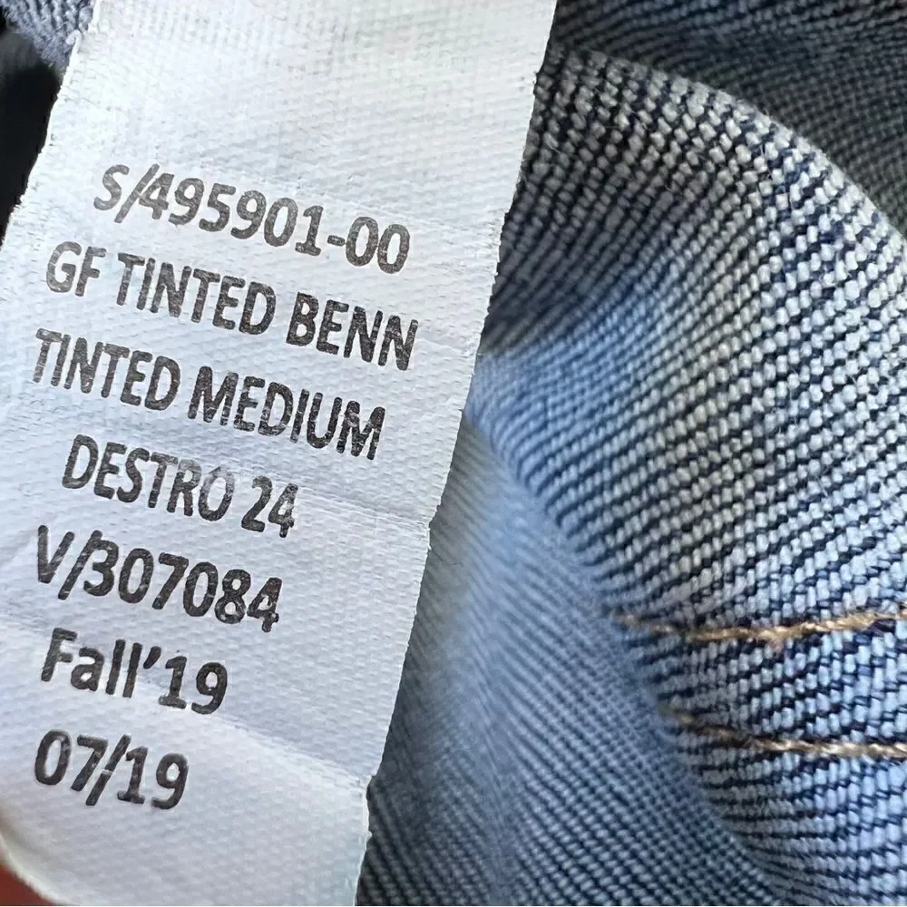 Gap denim girlfriend distressed jeans